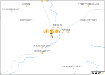 map of Ufimskiy