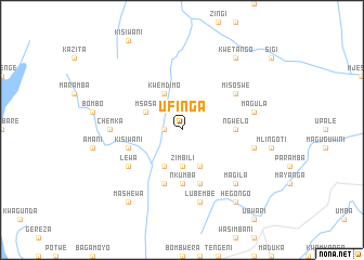 map of Ufinga