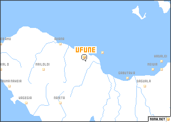map of Ufune