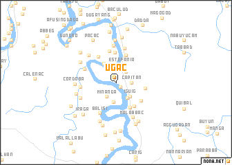 map of Ugac