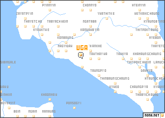 map of Uga