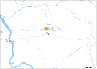 map of Ugba