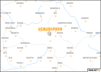 map of Ugbuokpara