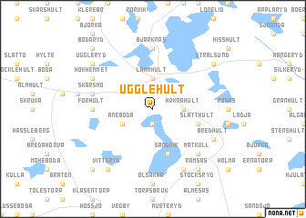 map of Ugglehult