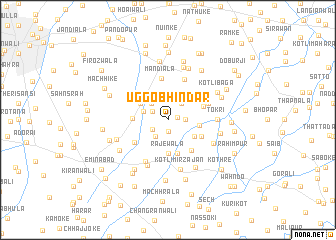 map of Uggo Bhindar
