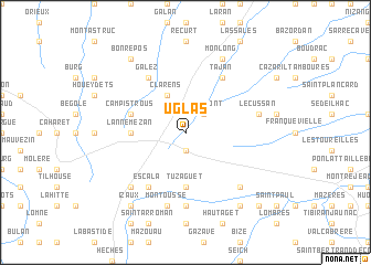 map of Uglas