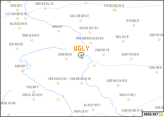 map of Ugly