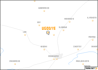 map of Ugod\