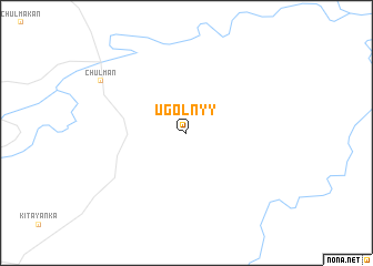 map of Ugol\