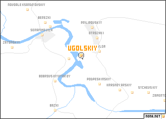 map of Ugol\