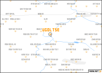 map of Ugolʼtse