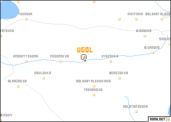 map of Ugol
