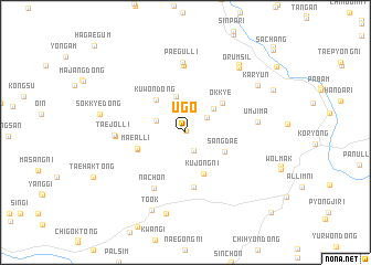 map of Ugŏ