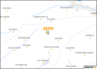 map of Ugrim