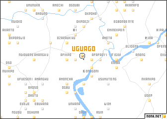 map of Uguago
