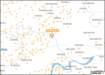 map of Ugŭn-ni