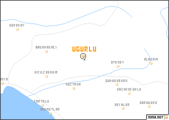 map of Uğurlu