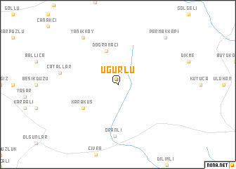 map of Uğurlu