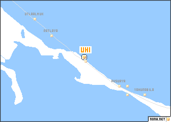 map of Uhí