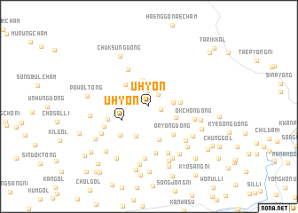 map of U-hyŏn