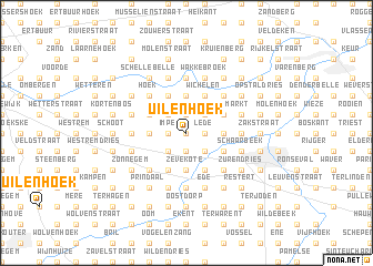 map of Uilenhoek