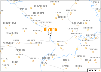 map of Ŭiyang