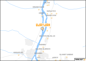 map of ‘Ujayjah