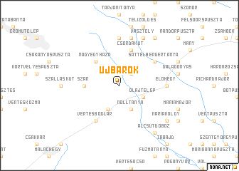 map of Újbarok
