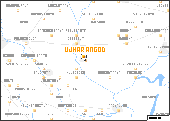 map of Újharangod