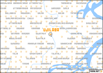 map of Ujilāba