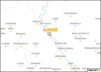 map of ‘Ūj Mūsá