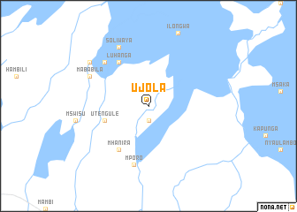 map of Ujola