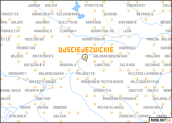 map of Ujście Jezuickie