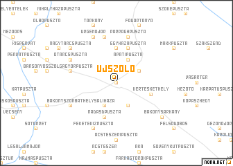 map of Újszőlő