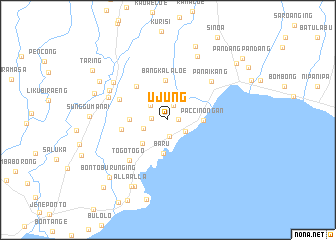 map of Ujung