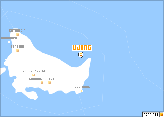 map of Ujung