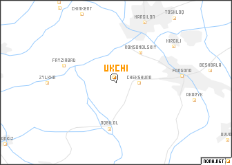 map of Ukchi