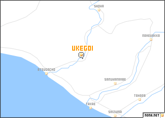 map of Ukegoi