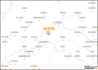 map of Ukend