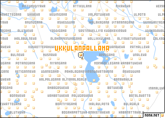 map of Ukkulanpallama