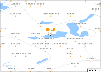 map of Ukla