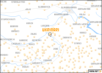 map of Ukrinari