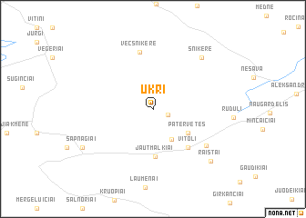 map of Ukri