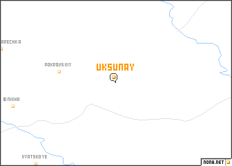 map of Uksunay