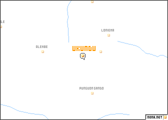 map of Ukundu