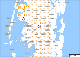 map of Ukutani