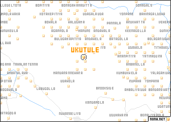 map of Ukutule