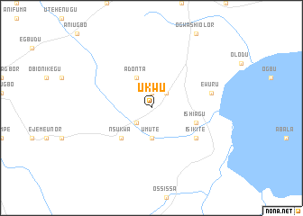 map of Ukwu