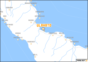 map of Ulahato