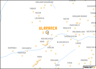 map of Ularanca